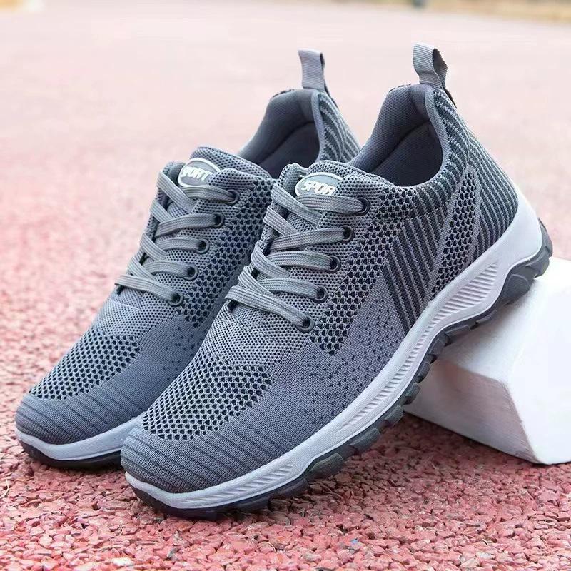 Spring New Men's Shoes Breathable Shoes Trendy Casual Sports Shoes Net Cloth Shoes Outdoor Running Shoes