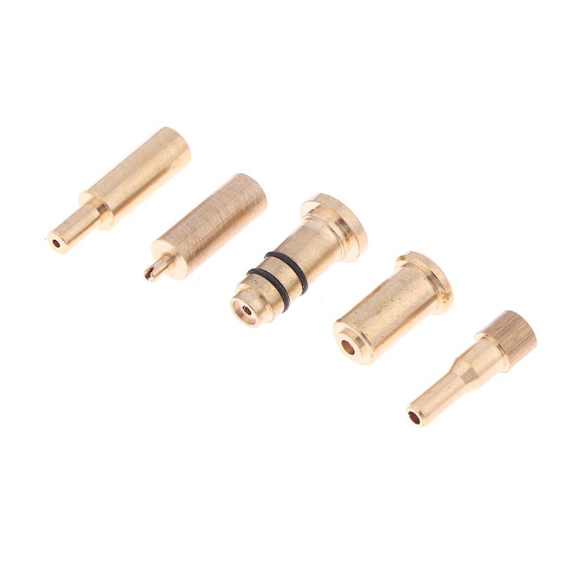 1Pc Reusable Brass Nozzle Head Refill Butane Gas Adapter Inflatable Head For Various Lighter Brands Filling