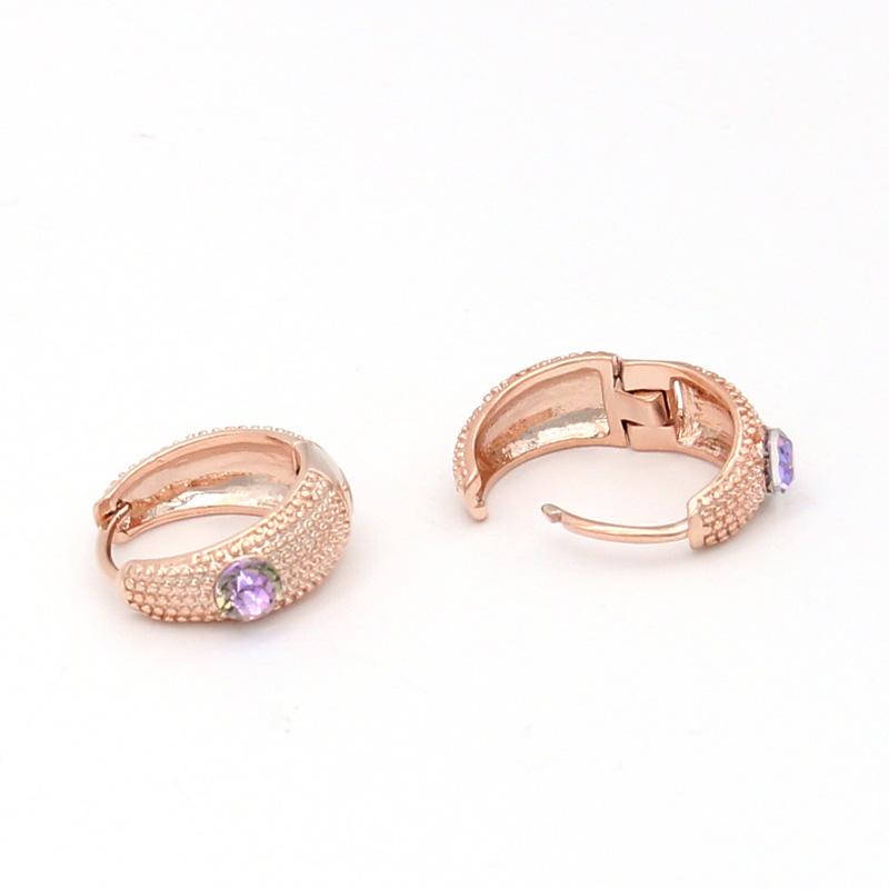 Модные красочные серьги-капли с кристаллами для женщин и девочек, ювелирные изделия для свадебной вечеринки, серьги цвета розового золота, подарок