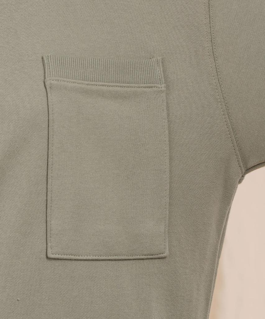 Худи Ellamo Terry Basic Plain с карманом, оверсайз [Зеленый]