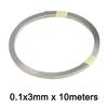 10m/Roll 18650 Li-ion Battery Nickel Plated Strip Connector 0.1mm 0.12mm 0.15mm 0.2mm Battrey Connector Spot Weld Steel Belt