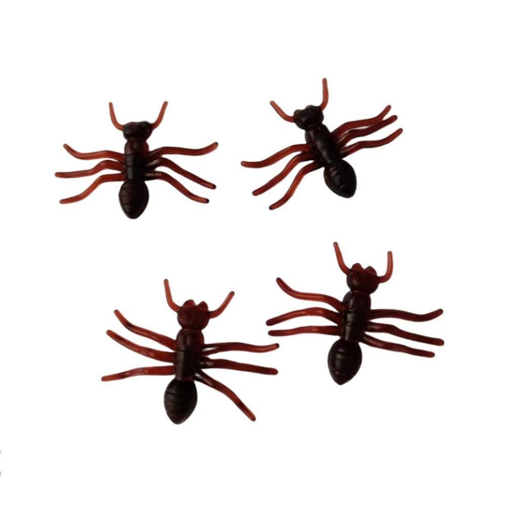 10pcs/lot Prank Funny Trick Joke Toys Special Lifelike Model Simulation Fake Rubber Cockroach Centipede Scorpion Gecko Bug Toy