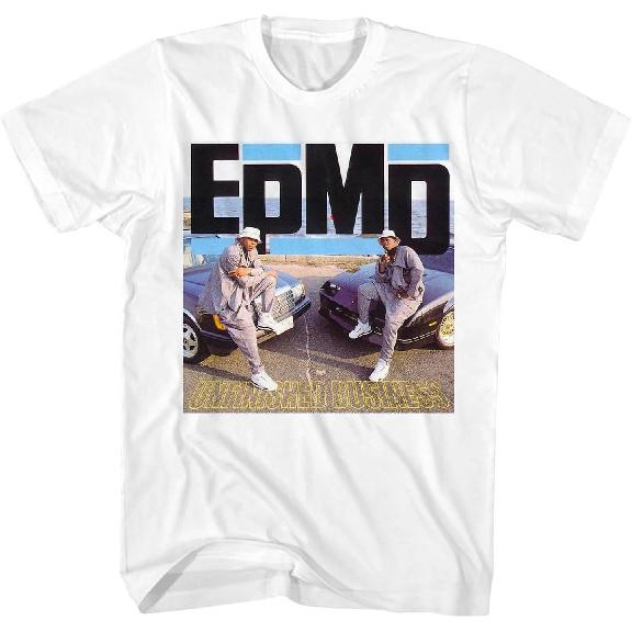EPMD Men's Unfinished Business T-Shirt White | Officially Licensed Merchandise