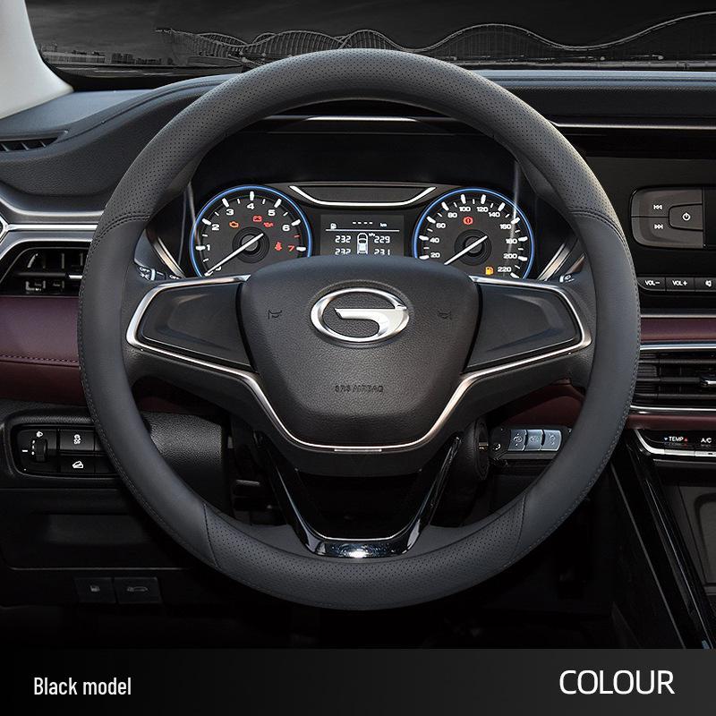 Ультратонкий противоскользящий чехол на руль для GAC Trumpchi GS4, GS3, GS8, M8, M6 Pro