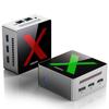 Мини-ПК AIOEXPC XMINI последнего 12-го поколения N95, совместимый с Windows 11 Pro, небольшой ПК LPDDR5, 12 ГБ, 256 ГБ, SSD, расширяемый до 2 ТБ, 4 потока, 3 экрана