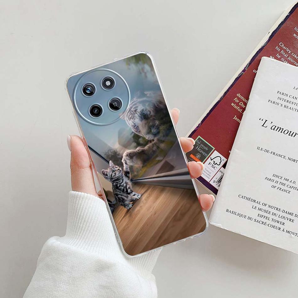 For Realme 11 4G Case Cute Fashion Patterns Clear Silicone Soft TPU Phone Back Cover For Realme 11 Realme11 4G 2023 Funda Bumper