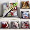 Аниме Подушка Инуяши Диван Декоративный Дом Двусторонняя печать Плюшевые Квадратные Наволочки для подушек Чехол для подушки Декор
