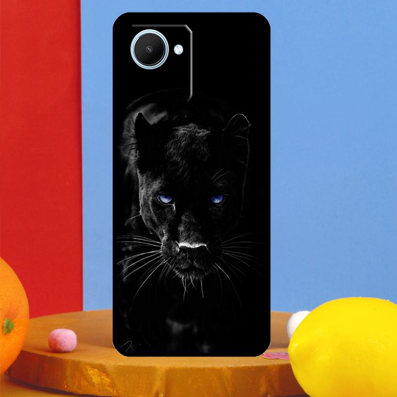 Животное Пантера Для Realme C55 C53 C67 C51 C35 C33 C31 C30 C25s C21Y GT Neo 6 5 9 10 11 12 Pro Plus Чехол