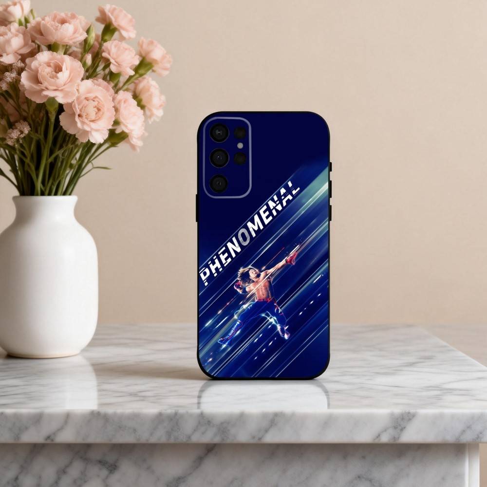 A-Aj Мощный S-Styles-S Чехол для телефона Samsung S25,24,23,22,30,21,10,9,Ultra,Plus,Lite,FE,4,5 G Мягкий черный чехол