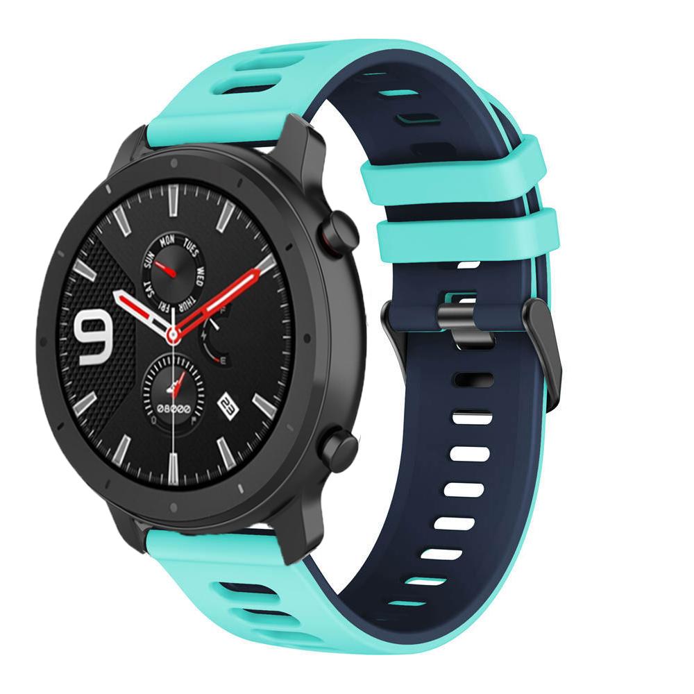 20 22mm Silicone Strap for Huami Amazfit GTR 47mm/4/3/Pro 2 2e Sport Watchband for Amazfit Pace Stratos 3 2 2S/Balance/GTS4 Band