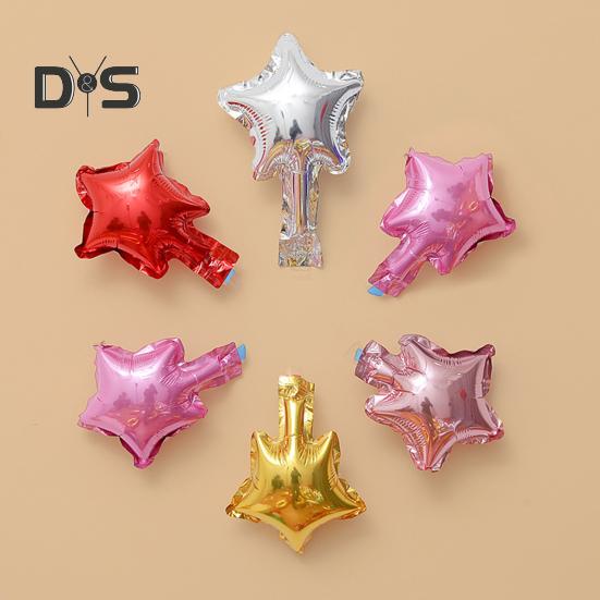 10 шт. достаточное количество пентаграмм фольгированные шары анти взрыв привлекательные сердечные праздничные шары аксессуары для дня рождения