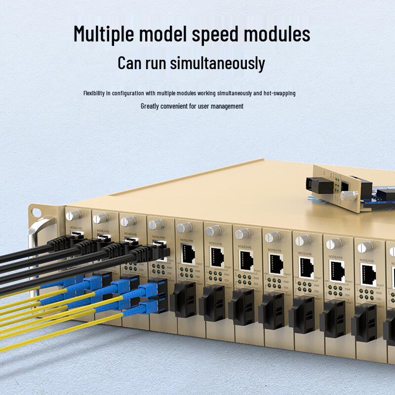 HUALIXIN Fiber Optic Converter & Rack Systems