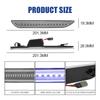 Multi Color Car RGB Rear Side Marker for Ford Mustang 2015 2023 Remote Control US Stock Smoked Lens Bumper Indicator