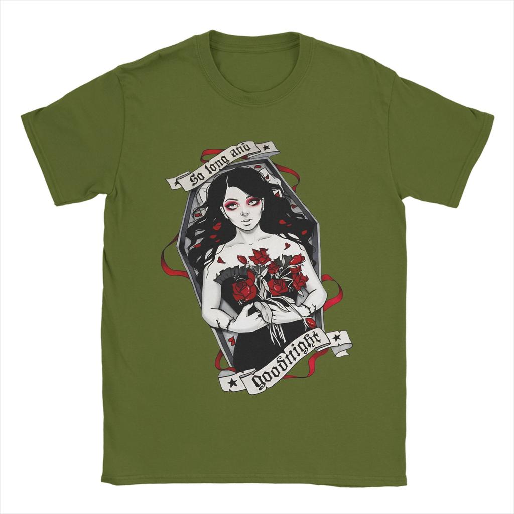 Мужская футболка My Chemical Romance Хипстерская футболка из чистого хлопка С круглым вырезом С коротким рукавом Подарочная одежда