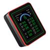 Измеритель качества воздуха 18 в 1 CO2 TVOC HCHO PM2.5 PM10 Температура Влажность Детектор Тестер Для помещений Работа от батареи Хранение данных Черный