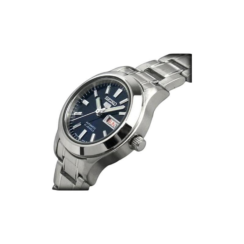 SEIKO 30-meter waterproof sports and leisure Automatic Steel Strap men's watch blue dial SNK793K1