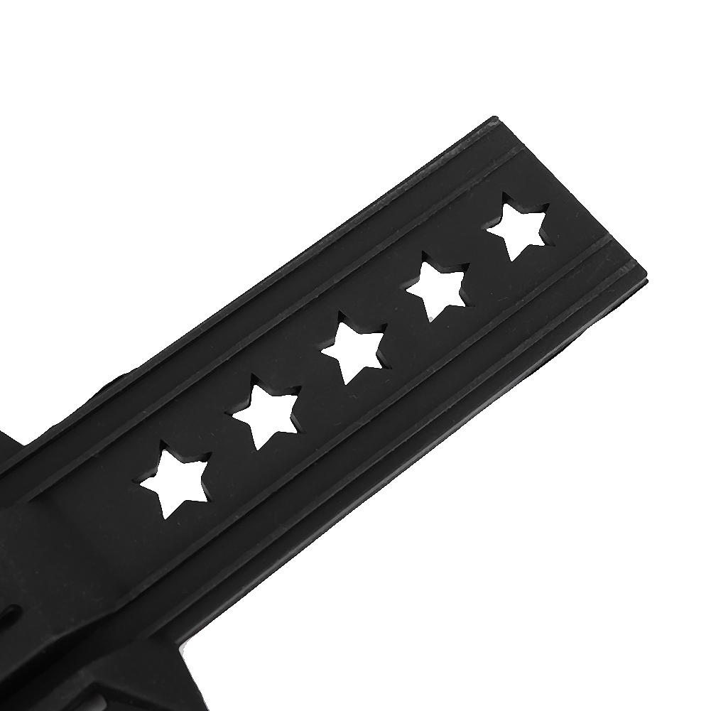 Universal Silicone Motorcycle Exhaust Heat Shield Pipe Protector Cover Guard (Black)