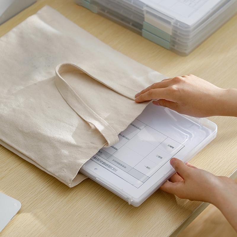 Хранение бумажных файлов формата А4, настольный сортировочный ящик для архивных данных, офисный ящик для хранения, портативный ящик для хранения