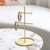 Nordic Light Luxury Metal Jewelry Display Stand Ornaments Model Room Bedroom Dressing Table Cloakroom Soft Decoration Furnishings