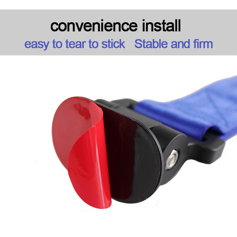 Буксировочный ремень JDM: Буксировочный трос для модификации автомобиля через границу для переднего бампера