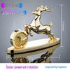 Олень Украшение для автомобиля Освежитель воздуха на солнечной батарее - Вращающееся украшение для консоли салона