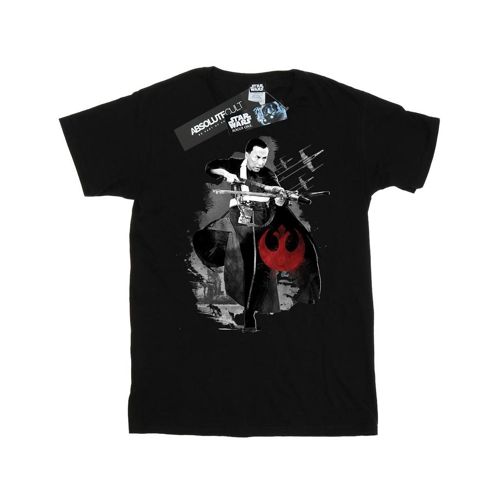 Star Wars Mens Rogue One Aiming Chirrut T-Shirt