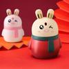 Plastic Toothpick Holder Press Design Toothpick Dispenser Cartoon Rabbit Toothpick Box  Restaurant