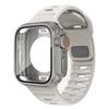 Водонепроницаемый чехол 360 + силиконовый ремешок для Apple Watch 9 8 7 Обновление внешнего вида ремешка Ультра 49 мм Iwatch Серии 8 7 6 SE 5 4 3 2 1