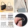 Брелок Аксессуары для ключей Держатели для лоскутного шитья Кожаная сумка Пряжки Ряд Заклепки Крючок Металл Кожа Ремесло