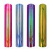 Holographic Vinyl Film Craft Self-Adhesive PVC Sticker Back Adhesive Colorful Iris Color-Changing