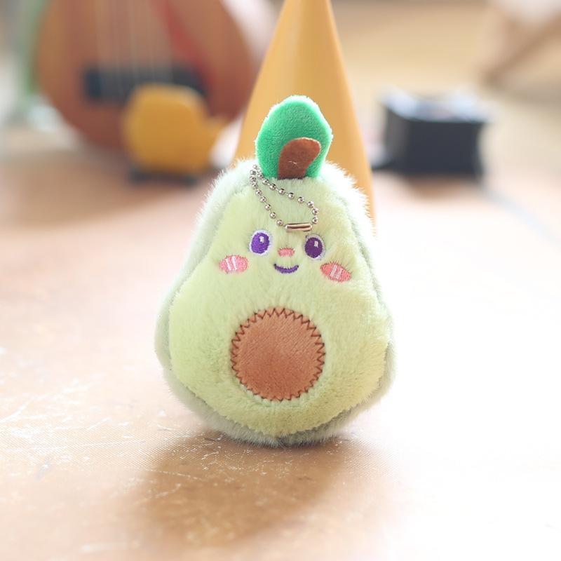 Cute Mini Charming Plush Fruit And Vegetable Keychain With Ultra Soft Texture For Kids