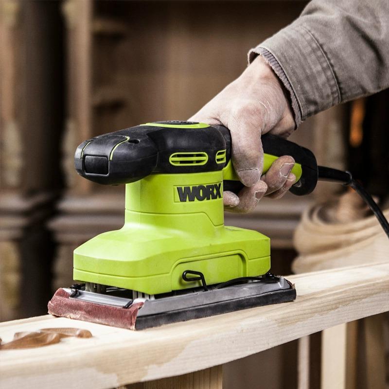 Электрическая шлифмашинка Wickes WU649 для шлифовальной бумаги, шлифмашинка для стен и дерева