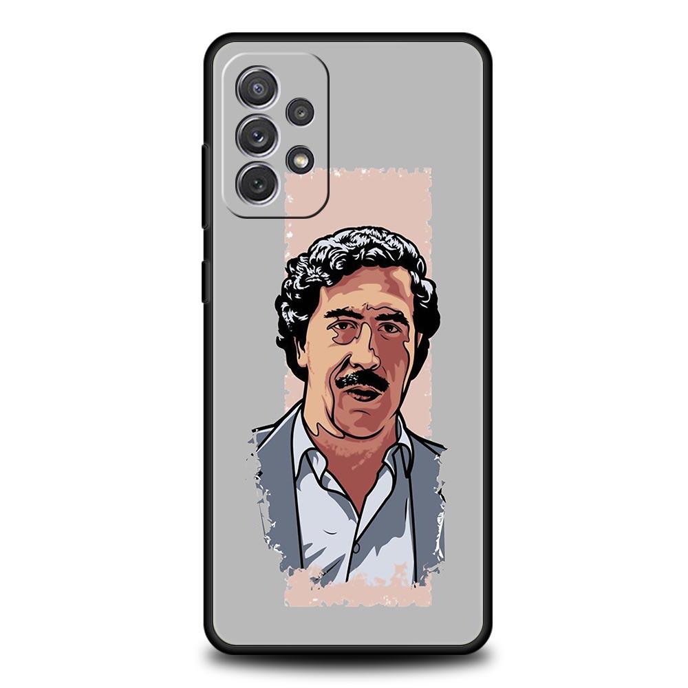 Narcos TV Series Pablo Escobar Case for Samsung A51 A71 A21S A12 A15 A25 A31 A41 A52 A32 A23 A33 A53 A73 A03S A05S A13 5G Cover