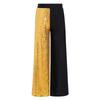 Girls Sequins Patchwork Pants Elastic Waist Color Block Dance Trousers Hip Hop Jazz Outfit