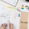 Шестиугольные короткие карандаши, инструмент для рисования, карандаши для набросков, деревянные карандаши для начинающих, письменные принадлежности