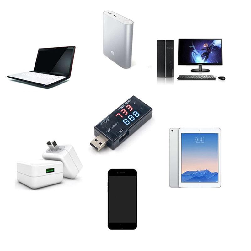 Usb Current Voltage Charging Detector Tester Battery Voltmeter Ammeter Charger