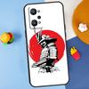 Чехол Воин-самурай для Realme C55 C67 C61 C75 C53 C51 C21Y C25S GT 6 6T 5 GT7 Pro 10 11 12 13 14 Pro Plus