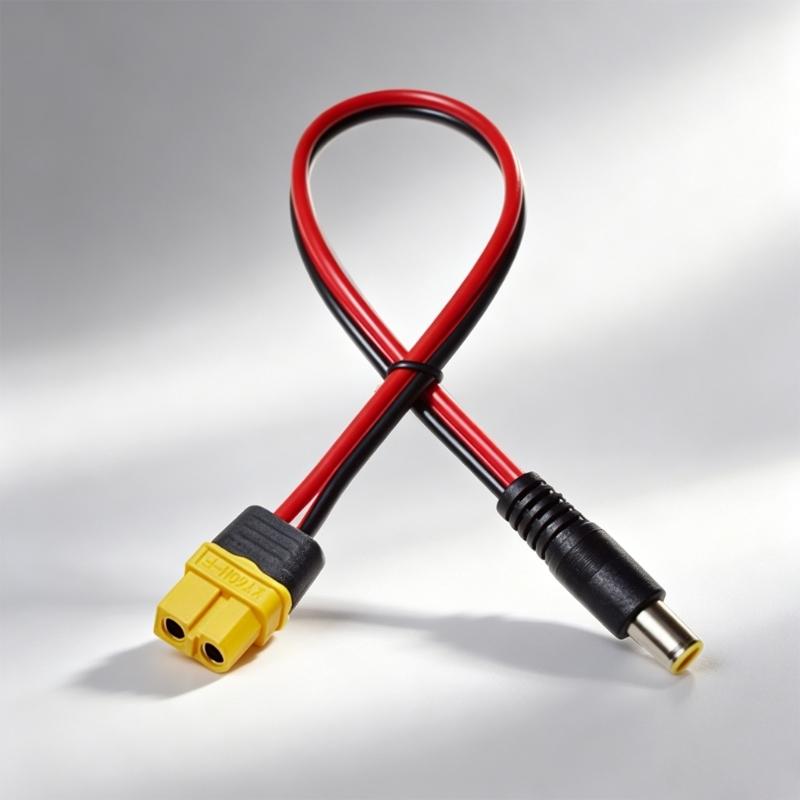 Кабель-адаптер DC7909 (папа) 14 AWG, 30 см / 100 см, шнур питания для портативной электростанции, подключение к солнечной панели