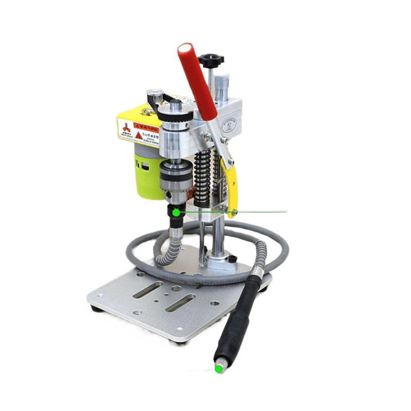 Настольный прецизионный сверлильный станок для ремонта мобильных телефонов и часов - Компактный электрический настольный пресс и шлифовальный инструмент