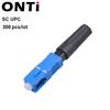 ONTi SC Optic Fiber Fast Connector UPC/APC Embedded Fiber Optic Connector Quick Connector Cold FTTH SC Single Mode Adapter