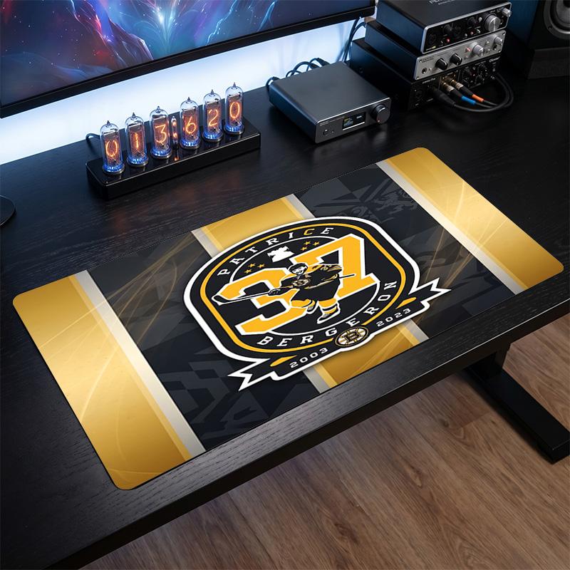 Коврик для мыши с узором Boston Bruins Анти?Нескользящий резиновый коврик для стола для игр, работы, украшение рабочего стола