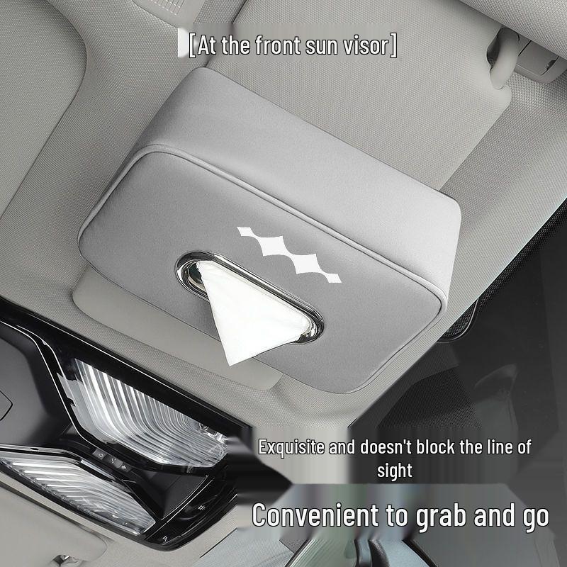 BYD Fangbao 5 Кожаная подвесная коробка для салфеток для интерьера автомобиля
