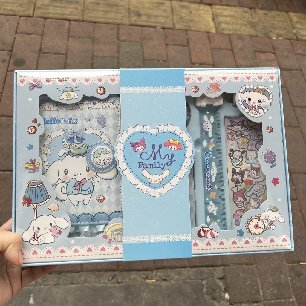 Hello Kitty Kuromi Melody Cinnamoroll Cartoon Password Lock Diary With Faux Leather Cover For Kids And Teens