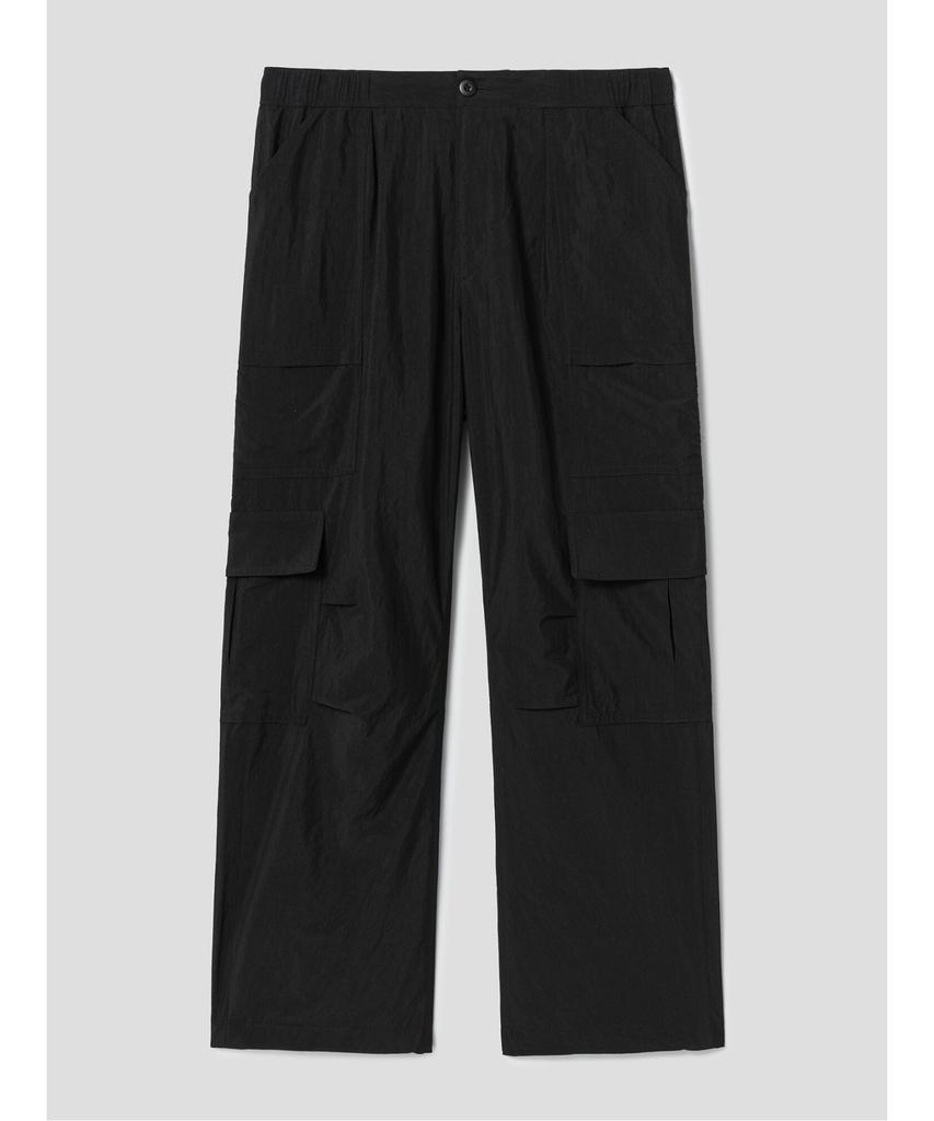 SHIFT.G Wide Utility Cargo Pants Black