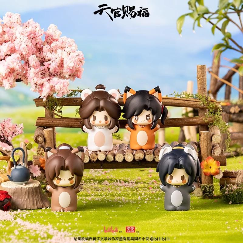 New Heaven Official'S Blessing Animated Fingertip Cute Pet Series Finger Mysterious Blind Box Mini Model Figurine