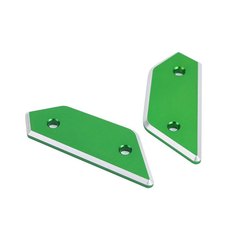 Крышка основания зеркала заднего вида Kawasaki NINJA400 - Алюминиевый декоративный аксессуар