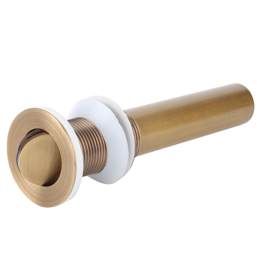 Without Overflow Drain Stopper Flap Type Sink Drain Stopper For Basin Without Overflow Hole