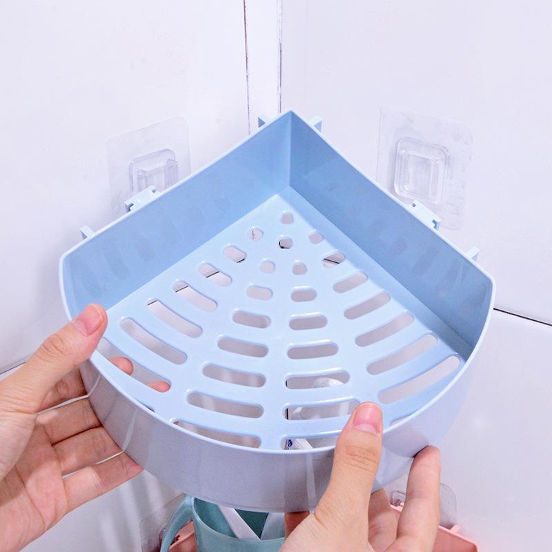 Настенная полка для ванной комнаты Без сверления, присоска без следов, полка для хранения туалетных принадлежностей, туалет, полка для хранения в туалете