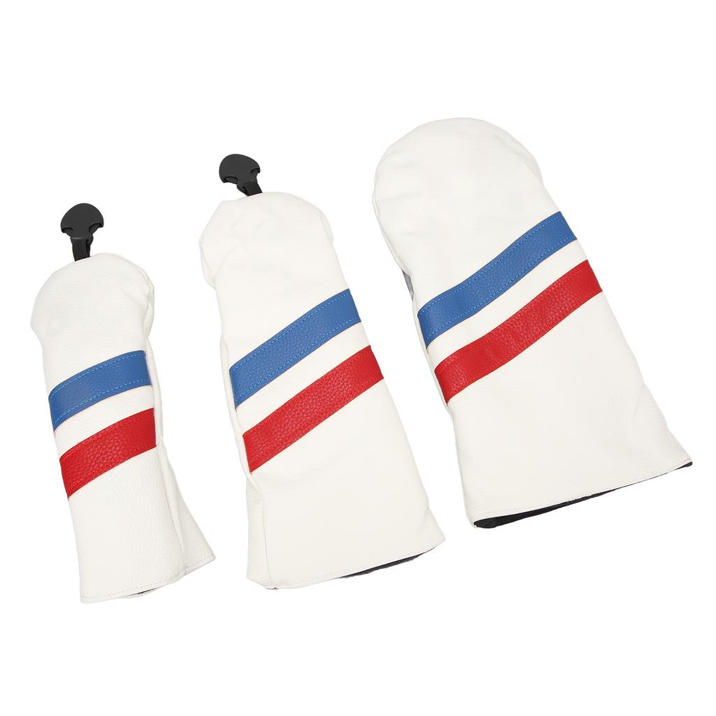 3 шт. Чехлы на головки гольф-клубов для драйвера, фейрвей-вудов, гибрида, UT, набор чехлов на головки, гольф-аксессуары