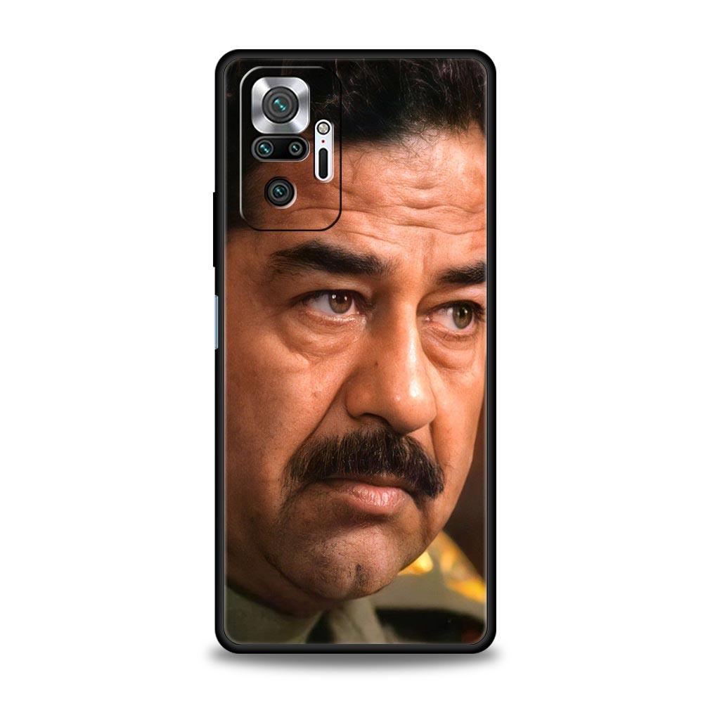 Arabic Iraq Saddam Hussein Phone Case For Xiaomi Redmi Note 14 13 5G 10 11 12 Pro Plus 4G 14C 13C 12C 10C Black Cover